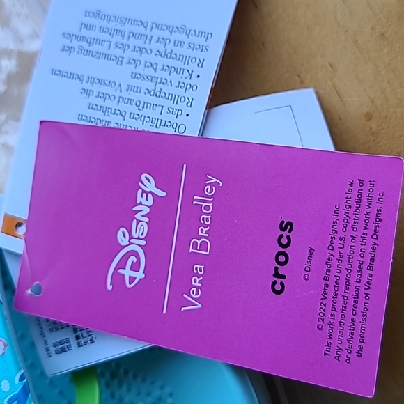 Vera Bradley Disney The Little Mermaid crocs sandals - Picture 2 of 4